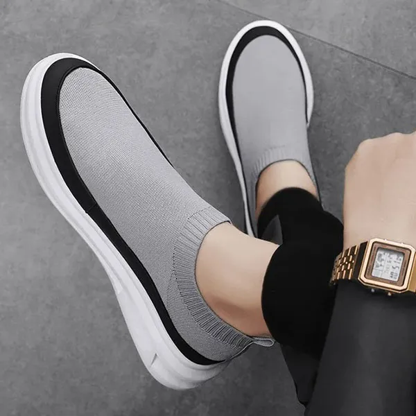 Breathable Slip-On Walking Sneakers