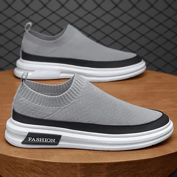 Breathable Slip-On Walking Sneakers