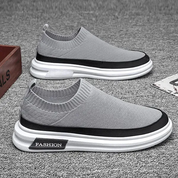 Breathable Slip-On Walking Sneakers