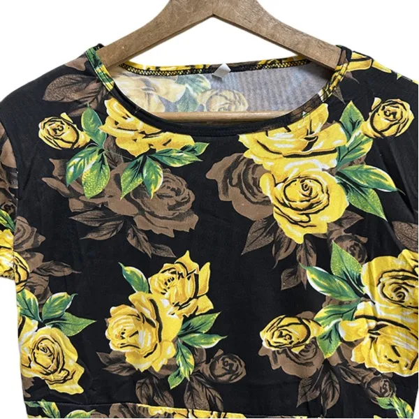Women's Floral Print Summer Dress