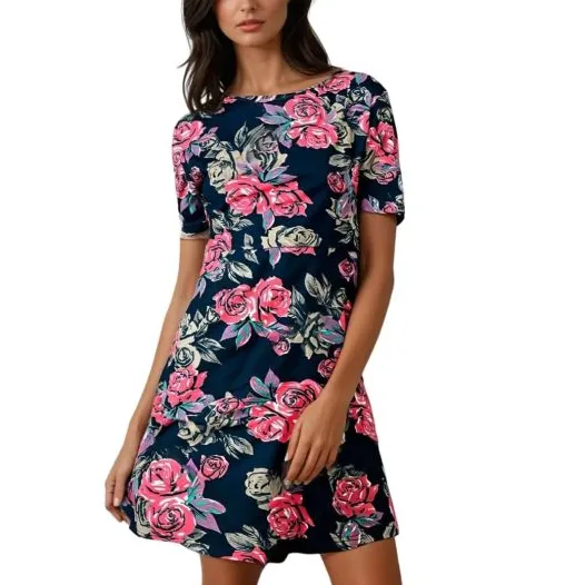 Women's Floral Print Summer Dress