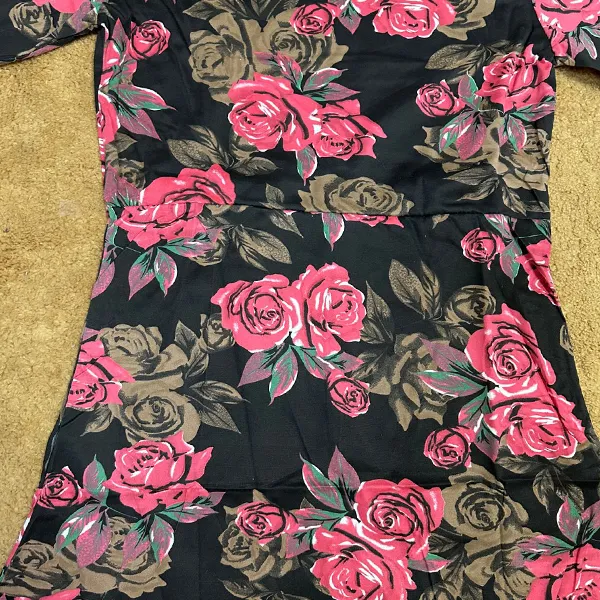 Women's Floral Print Summer Dress