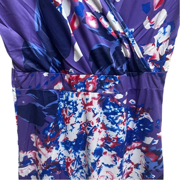 Floral Blue Summer Dress