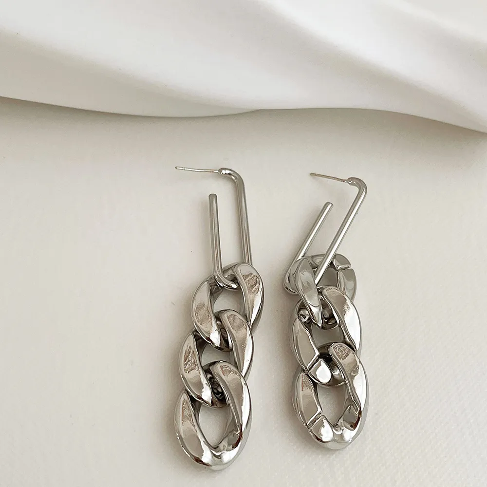 Trendy Geometric Drop Earrings Set