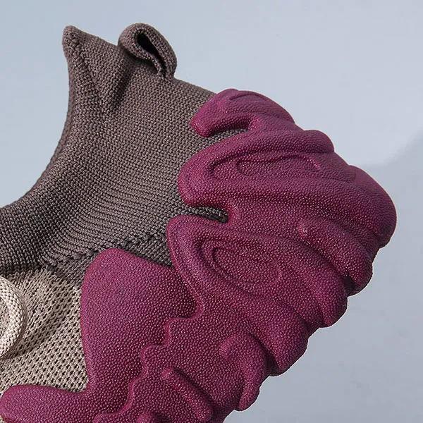 Women's Knit Sneakers with Stylish Sole