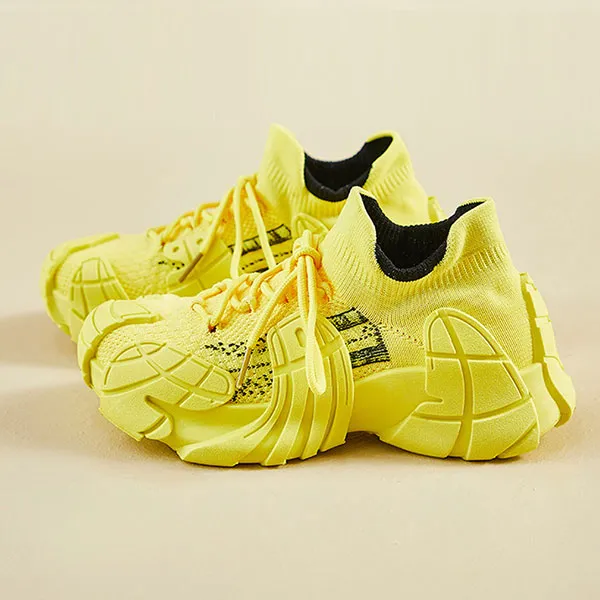 Casual Knit Slip-On Sneakers for Women