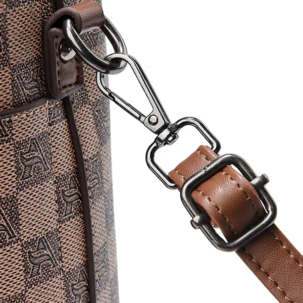 Women's Vintage Geo Pattern Large Capacity Adjustable Shoulder Strap Women Handbag