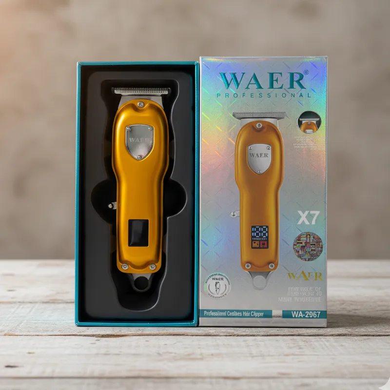 Beard Shaving Machine Digital Display Rechargeable Electric Hair Trimmer