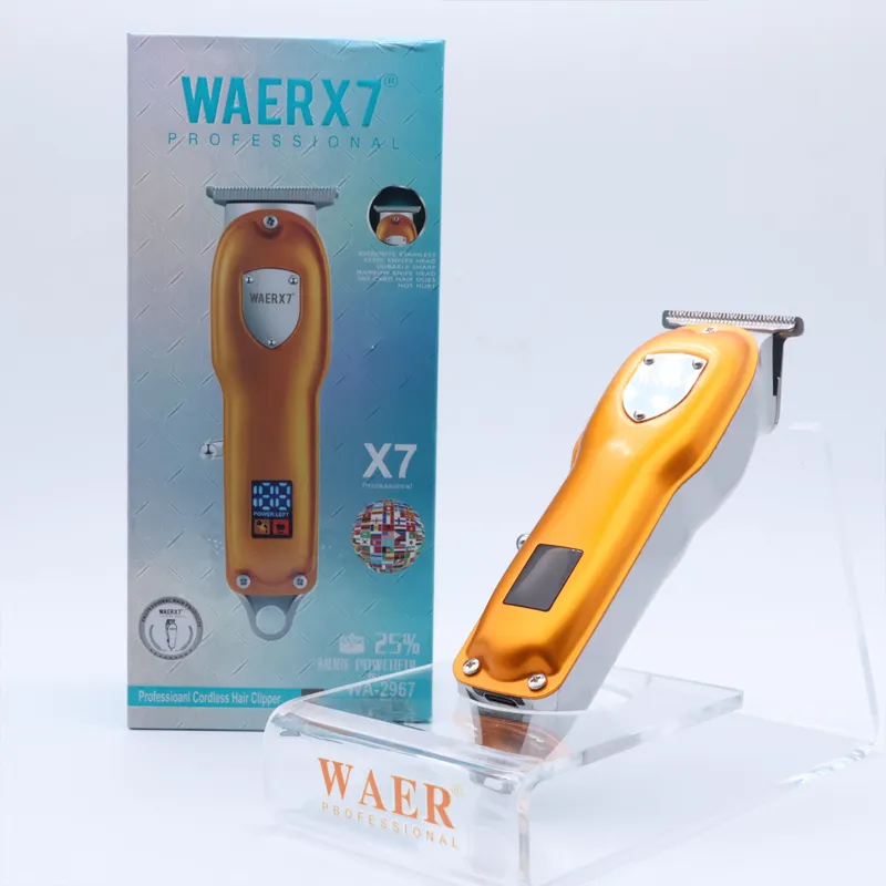 Beard Shaving Machine Digital Display Rechargeable Electric Hair Trimmer