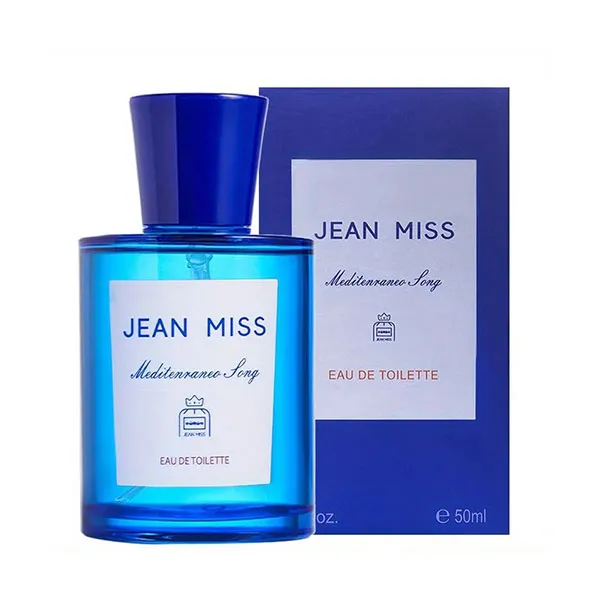 Jean Miss Long Lasting Floral Scent  Mediterranean Sky Eau de Toilette – 50ml