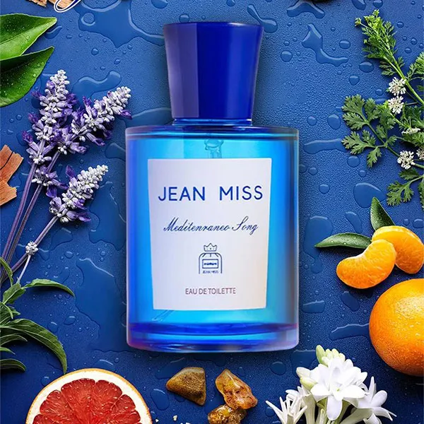 Jean Miss Long Lasting Floral Scent  Mediterranean Sky Eau de Toilette – 50ml