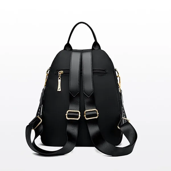Stylish Quilted Design Large Capacity Travel Adjustable Strap Unisex Convertible Backpack