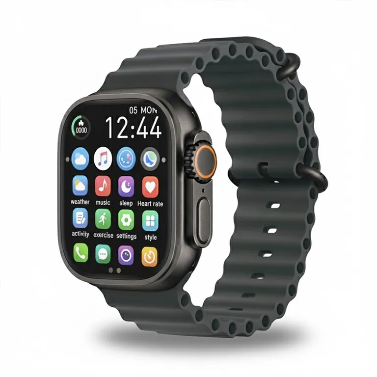 Multi-function Sports Smartwatch With 3 Straps HD Screen GPS Heart Rate Fitness Step Counter