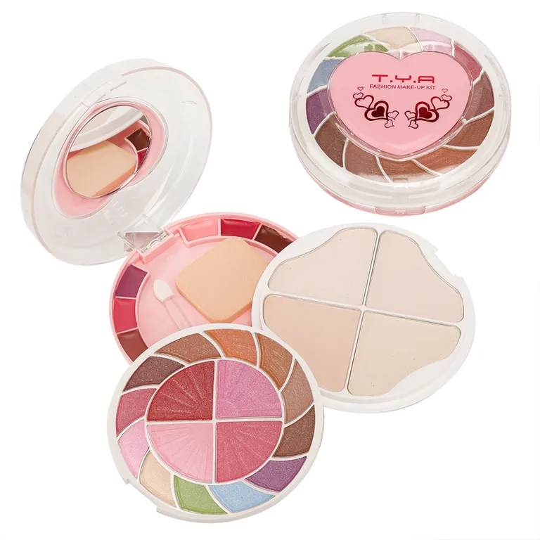 Portable Multi-Layer Eyeshadow and Face Beauty Mini Palette Fashion Makeup Kit