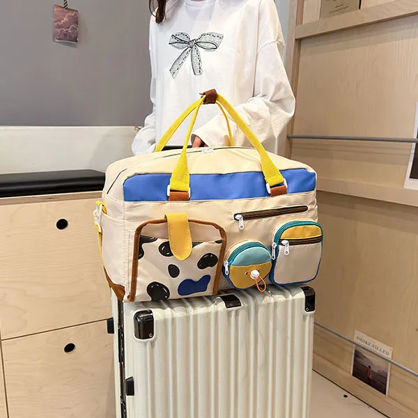 Colorful Multifunctional Sports Gym Large Capacity Unisex Travel Tote Bag