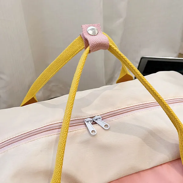 Colorful Multifunctional Sports Gym Large Capacity Unisex Travel Tote Bag