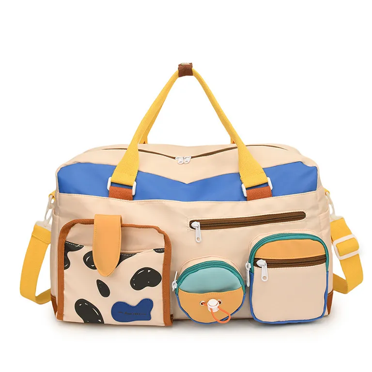 Colorful Multifunctional Sports Gym Large Capacity Unisex Travel Tote Bag