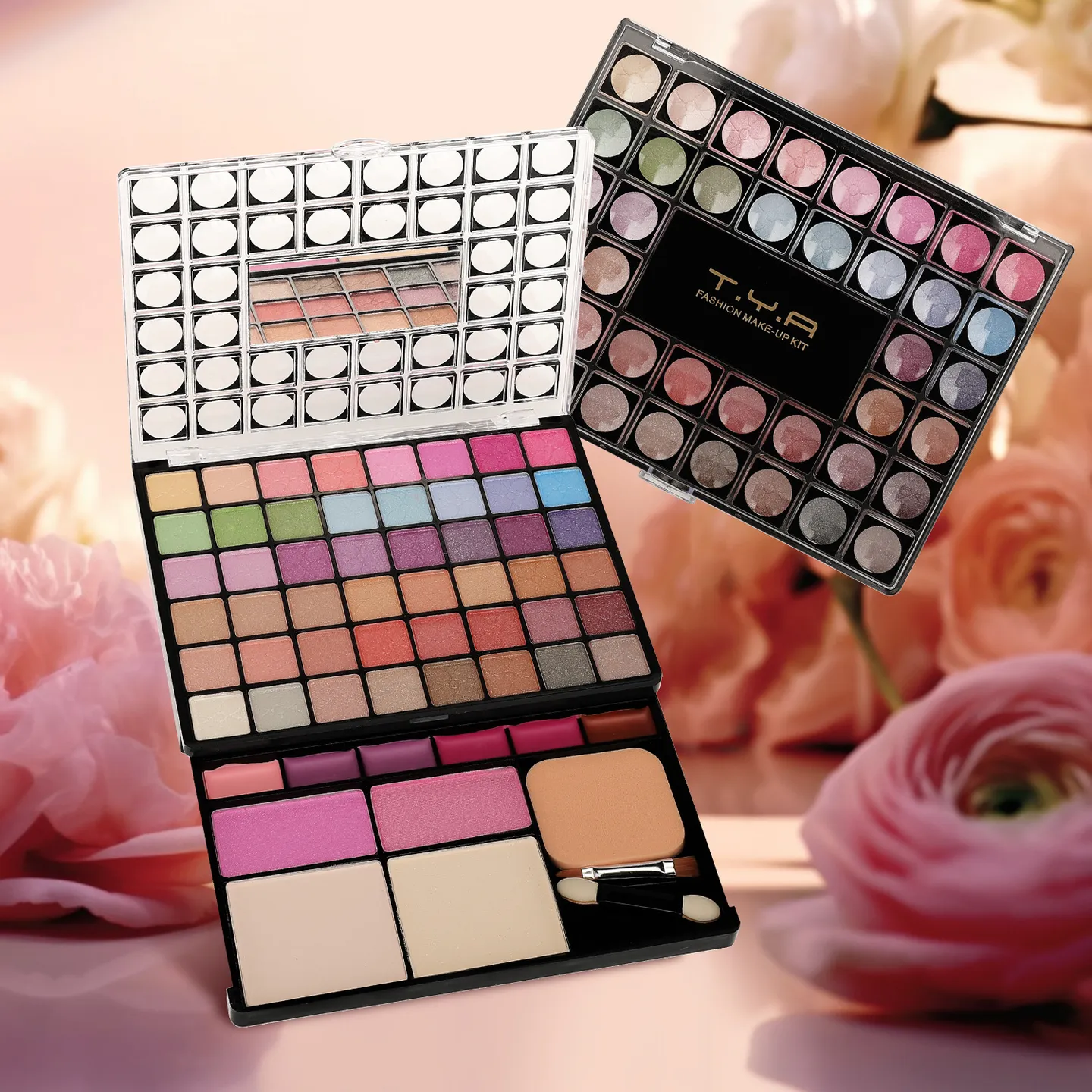 Travel Friendly Professional Multi-layer Makeup Kit For Women's Full Face Beauty Palette