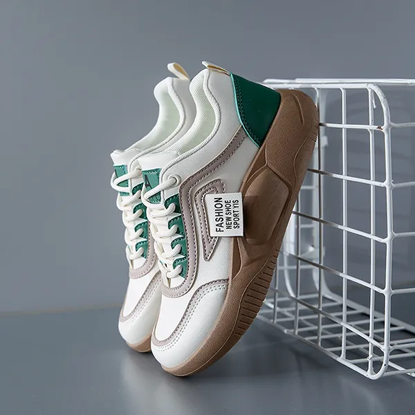 Stylish Soft Thick Sole Street Style Popular Platform Shoes Sneakers