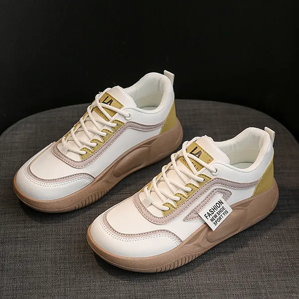Stylish Soft Thick Sole Street Style Popular Platform Shoes Sneakers
