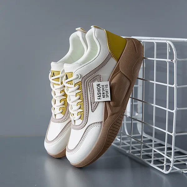 Stylish Soft Thick Sole Street Style Popular Platform Shoes Sneakers