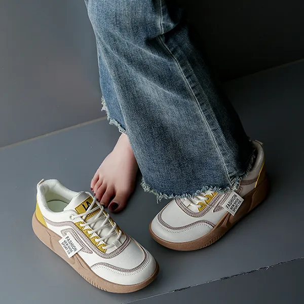 Stylish Soft Thick Sole Street Style Popular Platform Shoes Sneakers