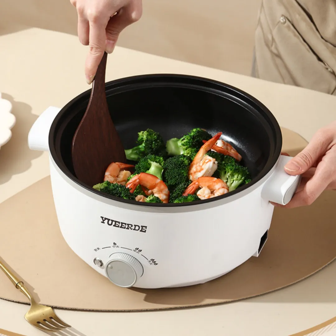 28CM Large Capacity Electric Hot Pot Cooker For Easy Home Cooking