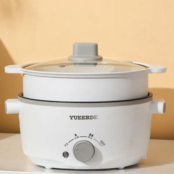 28CM Large Capacity Electric Hot Pot Cooker For Easy Home Cooking