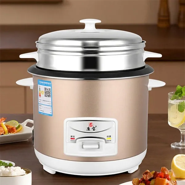 3L Versatile Electric Cooker Steamer Rice Noodles Cooking Hot Pot