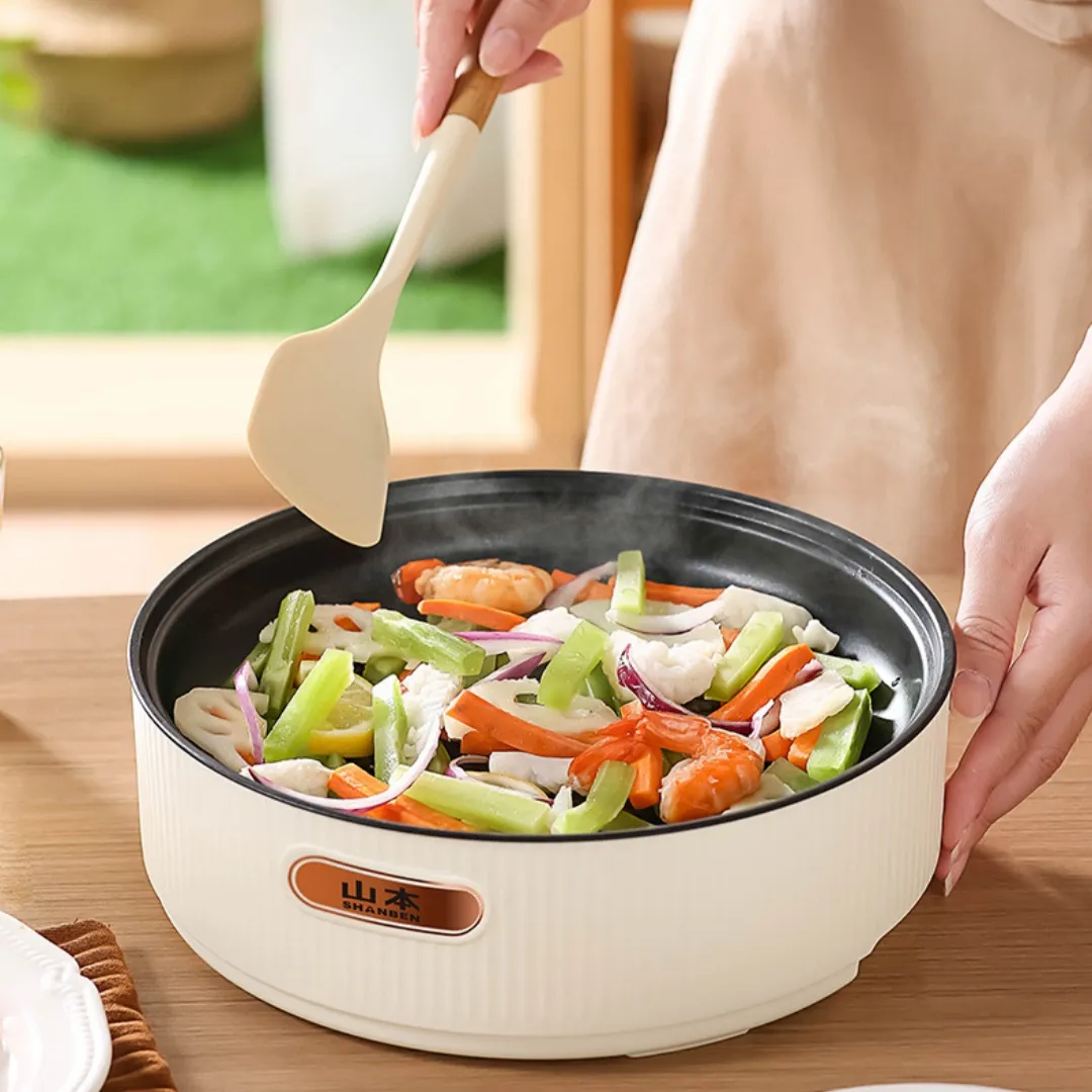 Electric Cookware Korean Style Non Stick Multi Use Deep Barbecue Pan