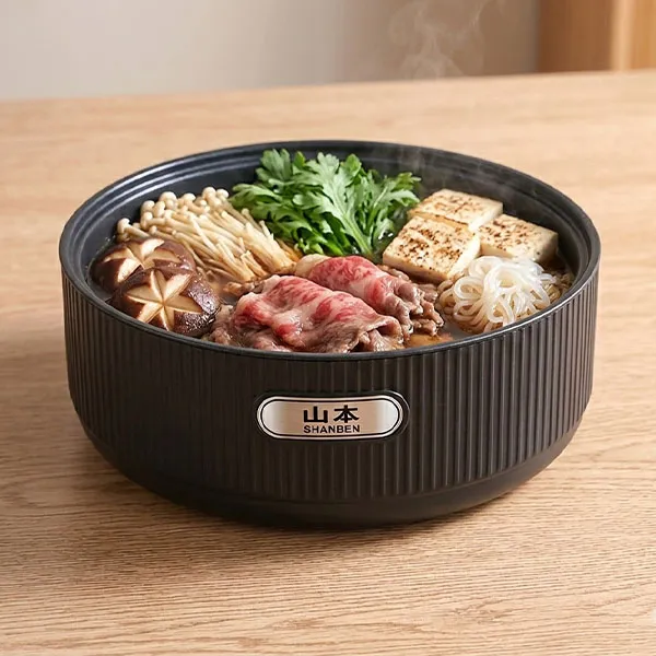 Electric Cookware Korean Style Non Stick Multi Use Deep Barbecue Pan