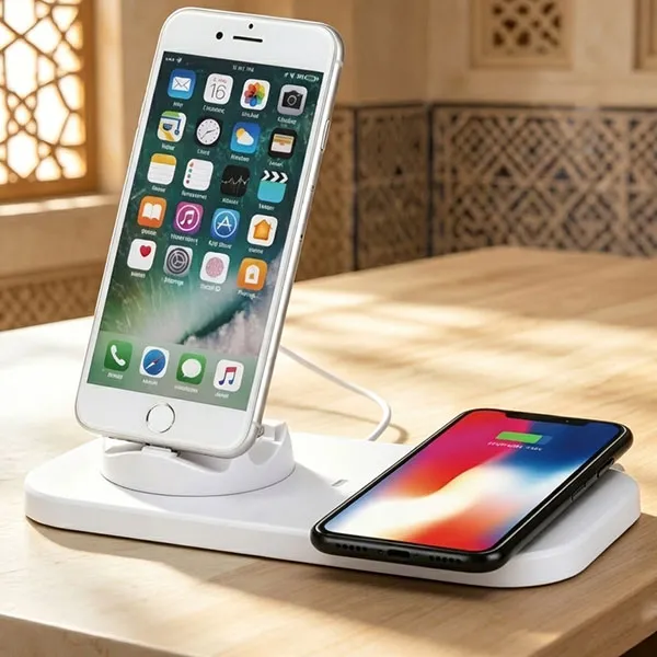 3 In 1 Mobile Phone Station Charger Samsung And I Phone Type C PIN Charging And NFC With Wireless