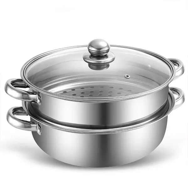 Stainless Steel Multi Functional Breakfast Hot Pot Steaming And Cooking Pot Set