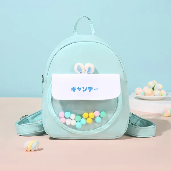 Rabbit Design Kids Back To School Bag Large Capacity Backpack Girls
