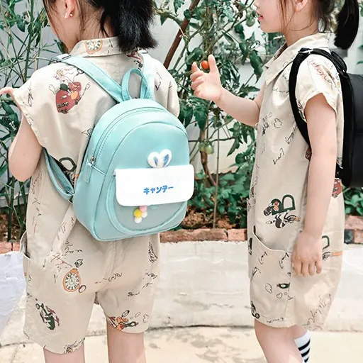 Rabbit Design Kids Back To School Bag Large Capacity Backpack Girls