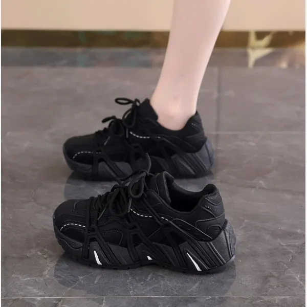 Black Outwear Sneakers