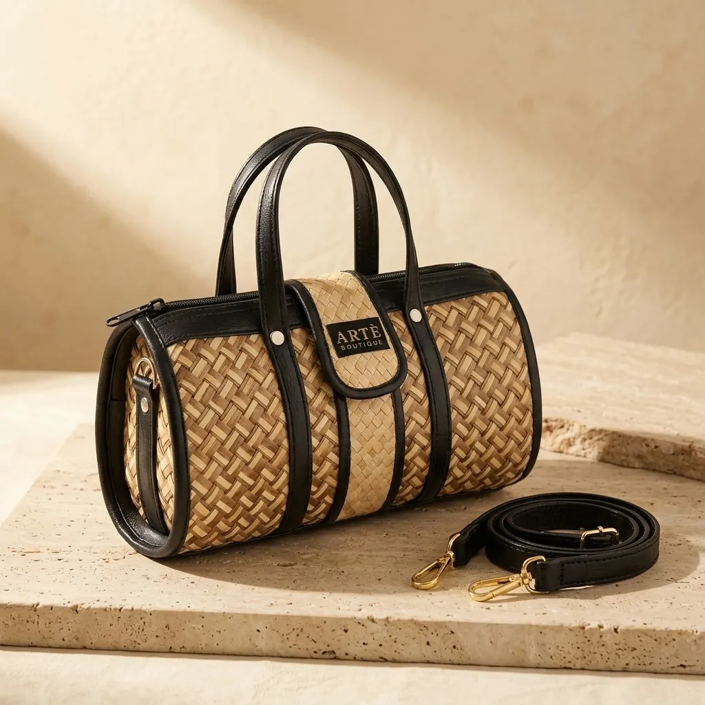 Arte Woven Elegance Mini Bag