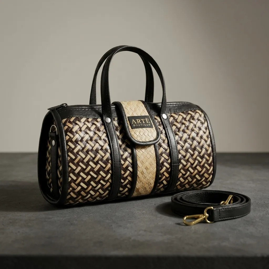 Arte Woven Elegance Mini Bag