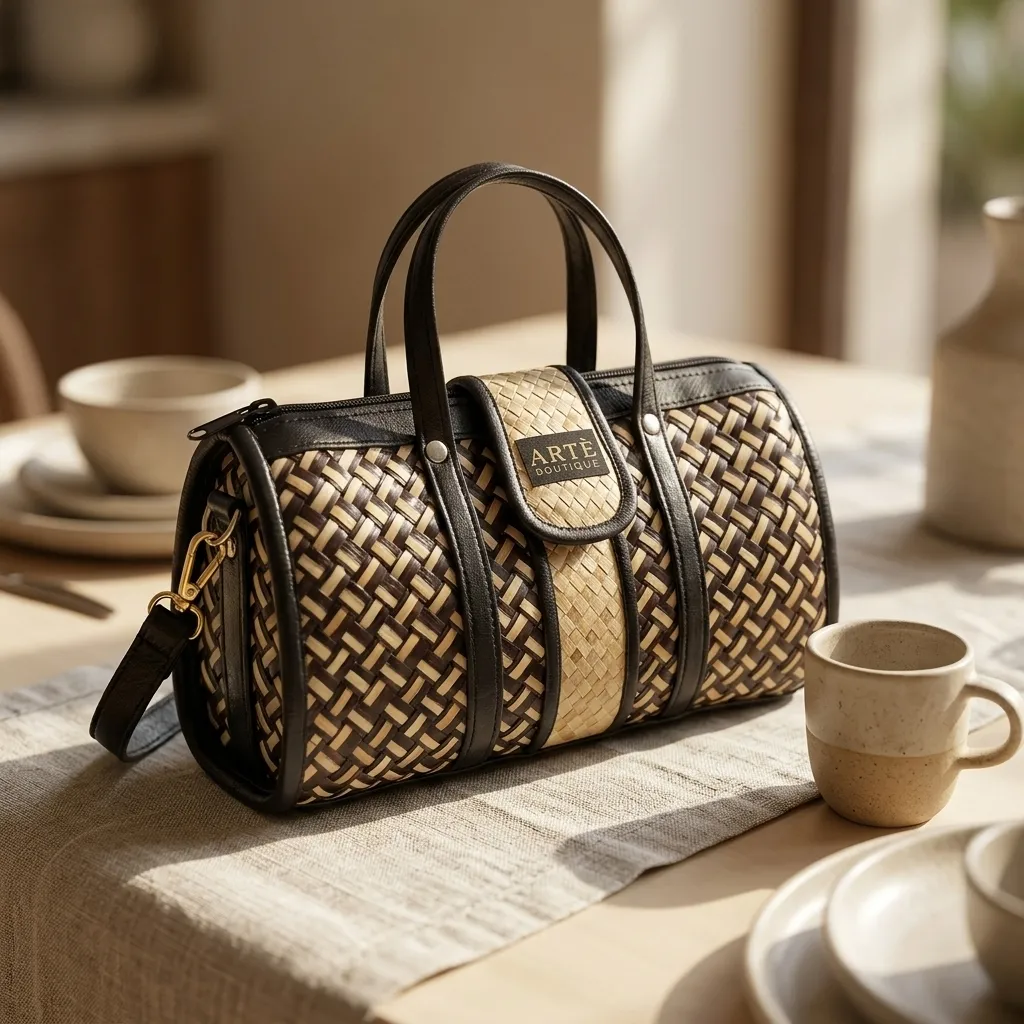 Arte Woven Elegance Mini Bag
