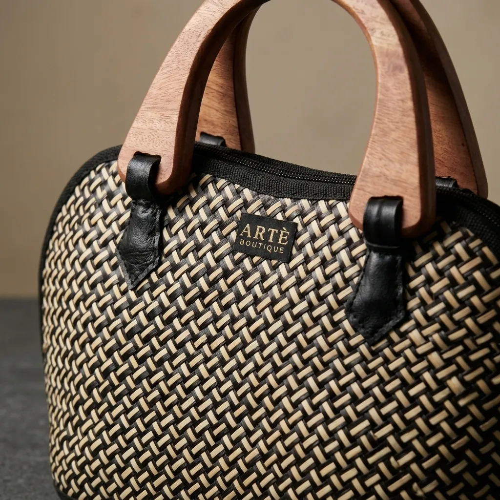 Handwoven Artisanal Arch Tote (001)