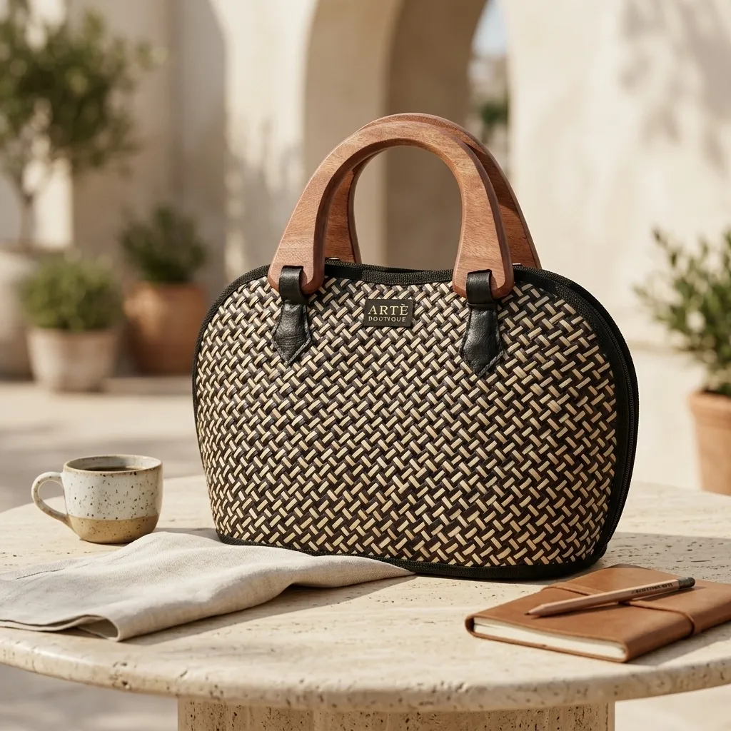 Handwoven Artisanal Arch Tote (001)