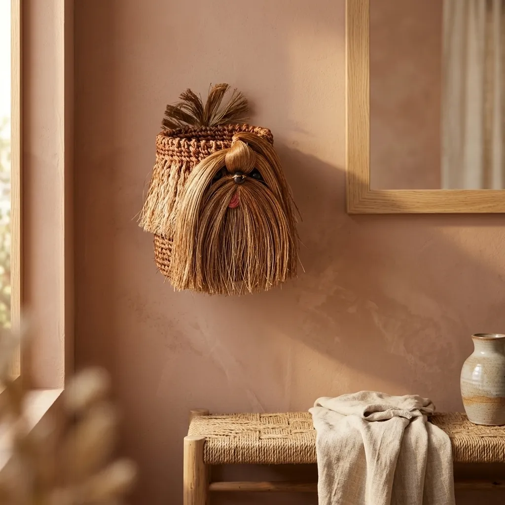 Handwoven Kimme Basket/Planter (Small)