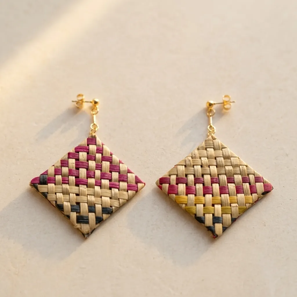 Handwoven Shiela Pandan Drop (Reg04)