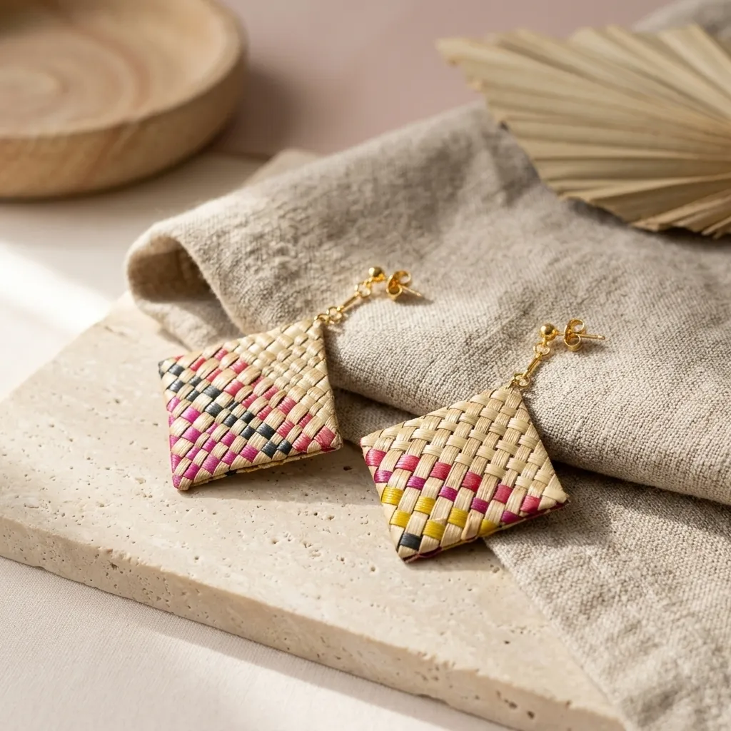 Handwoven Shiela Pandan Drop (Reg04)