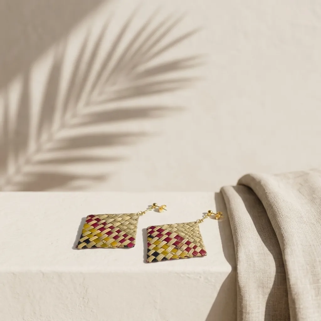 Handwoven Shiela Pandan Drop (Reg04)
