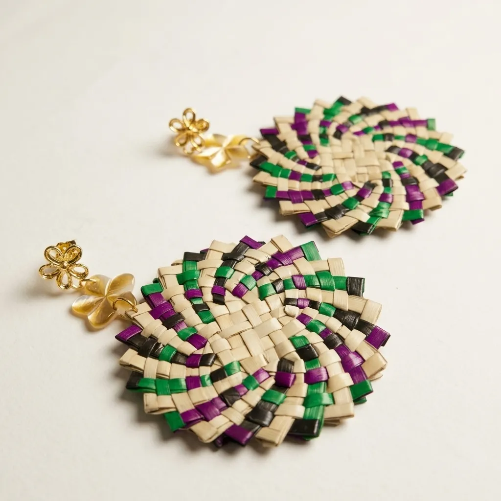 Handwoven Bloom Mosaic Ann (012)