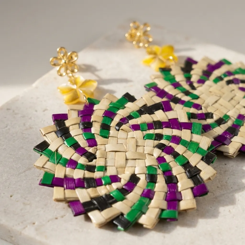 Handwoven Bloom Mosaic Ann (012)