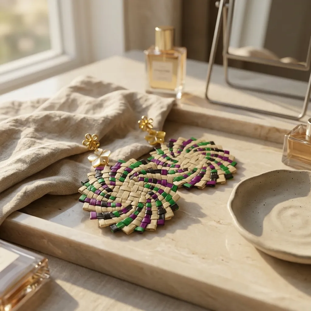Handwoven Bloom Mosaic Ann (012)