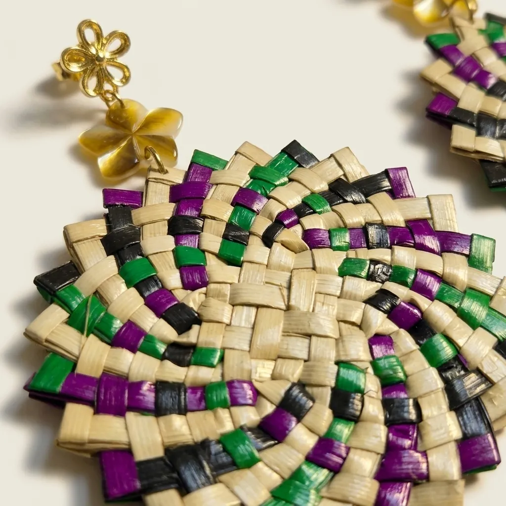 Handwoven Bloom Mosaic Ann (012)