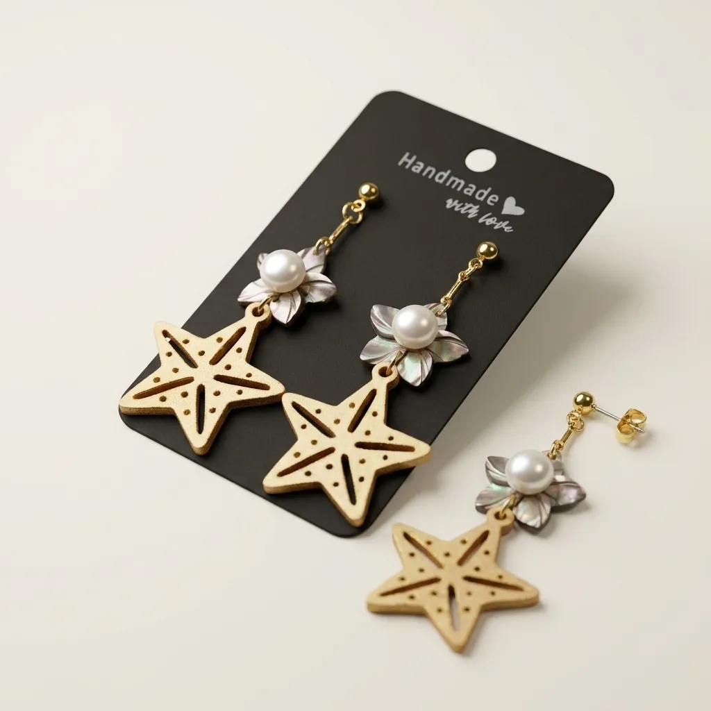 Handmade Water Pearl Starburst (Eng1)